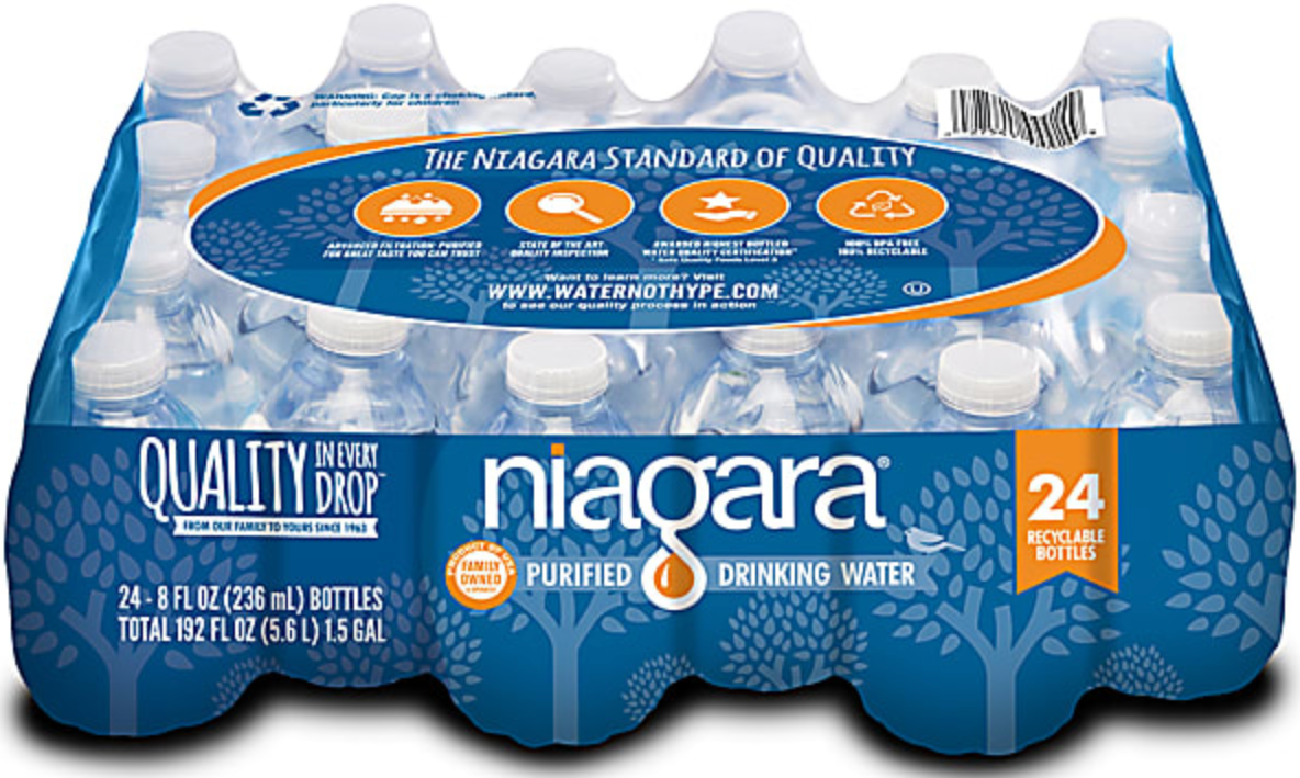 Purified Water - 8 oz Bottle, 24 pack